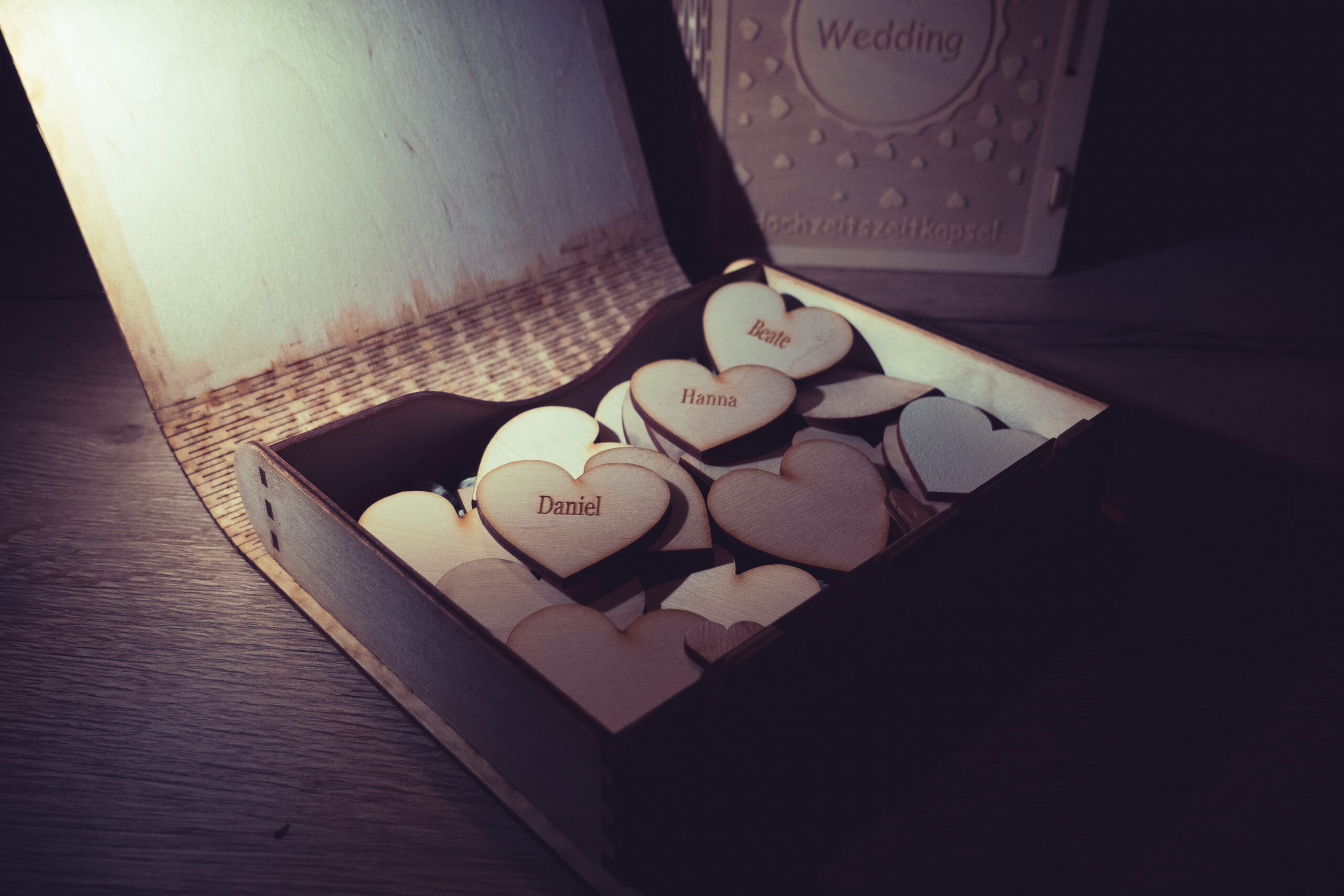 Buchbox Hochzeit / Our Wedding – Mit Datum eingraviert